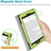 ALMIGHTY Water-Safe Case Fits Kindle Paperwhite (10th Generation, 2018 Releases), Lightweight PU Leather Smart Cover Shell with Stand and Strap for Amazon Kindle Paperwhite 4 E-Reader, Green view 4