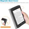 ALMIGHTY Water-Safe Case Fits Kindle Paperwhite (10th Generation, 2018 Releases), Lightweight PU Leather Smart Cover Shell with Stand and Strap for Amazon Kindle Paperwhite 4 E-Reader, Black view 4