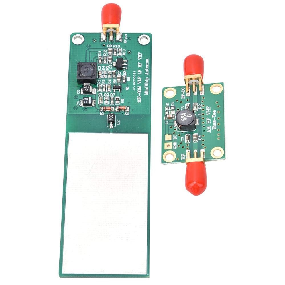 Mini Whip Active SMA Female Shortwave for HF VHF Radio Receiver 10KHz-30MHz Frequency Range
