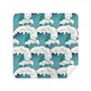 Japanese Ukiyoe Classical Pattern Wave Glasses Cloth Screen Cleaner Suede Fabric 2 Pack view 1