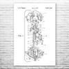 Cherry MX Keyboard Switch Poster Print, Computer Lab Art, Programmer Gift, Hardware Wall Art, IT Tech Gift, Patent Print Black & White (18 inch x 24 inch) view 1