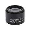 Bindpo 2X Barlow Lens, 1.25inch Fully Multi-Coated Optical Glass Lens, M28.6 Thread Metal Barlow Lens,for 1.25in/31.7mm Astronomic Telescope view 1