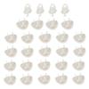Fielect Outlet Plugs Covers Childproof Outlet Covers Protectors Electric Socket Cover Electrical Protector 3-Pin White, 24 Pcs Protection Cap + 4 Pcs Opener view 1