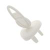 Fielect Outlet Plugs Covers Childproof Outlet Covers Protectors Electric Socket Cover Electrical Protector 3-Pin White, 24 Pcs Protection Cap + 4 Pcs Opener view 4