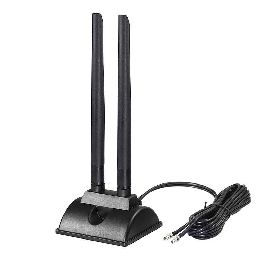 Bingfu 4G LTE Antenna 6dBi Magnetic Base MIMO TS9 Antenna Compatible with Verizon AT&T T-Mobile Sprint 4G LTE Mobile Hotspot MiFi Router Cellular Broadband Modem USB Modem Dongle Adapter