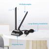 Bingfu 4G LTE Antenna 6dBi Magnetic Base MIMO TS9 Antenna Compatible with Verizon AT&T T-Mobile Sprint 4G LTE Mobile Hotspot MiFi Router Cellular Broadband Modem USB Modem Dongle Adapter view 2