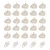 Fielect Outlet Plugs Covers Childproof Outlet Covers Protectors Electric Socket Cover Electrical Protector 3-Pin White, 25 Pcs Protection Cap + 5 Pcs Opener view 1