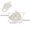 Fielect Outlet Plugs Covers Childproof Outlet Covers Protectors Electric Socket Cover Electrical Protector 3-Pin White, 25 Pcs Protection Cap + 5 Pcs Opener view 3