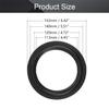 Fielect 6.5inch/163mm Speaker Foam Edge Surround Rings Replacement Part for Speaker Repair or DIY 1pcs view 2