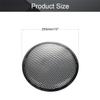 Fielect 2Pcs 10 inch Speaker Grill Cover SubWoofer Grille Speaker Covers Waffle Grill Cover Guard Protector Grille Audio Accessories Black view 2
