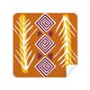 Brown Line Mexico Totems Ancient Civilization Glasses Cloth Screen Cleaner Suede Fabric 2 Pack view 1
