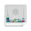 Checal Reaction Vessel Tool Chestry Glasses Cloth Screen Cleaner Suede Fabric 2 Pack view 1