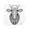 Animal Big Cow Picture Glasses Cloth Screen Cleaner Suede Fabric 2 Pack view 1