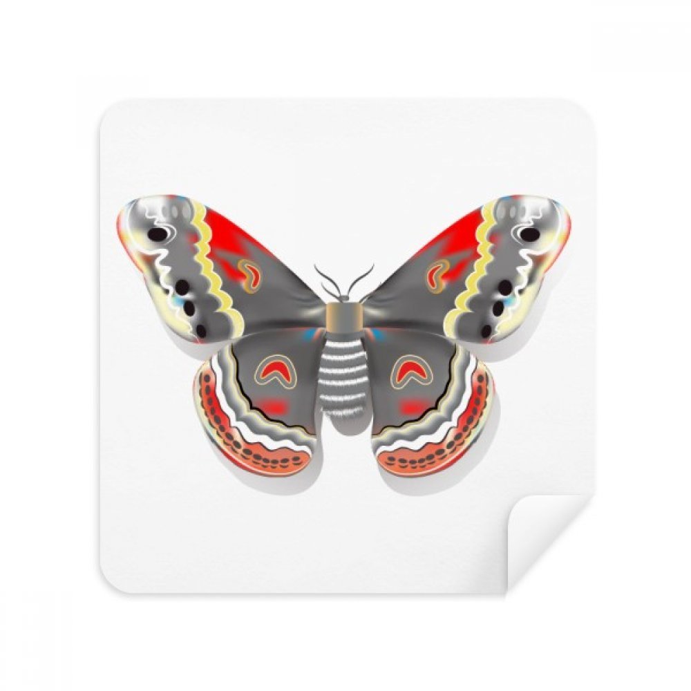 3D Kite Butterfly in Chinese Style Glasses Cloth Screen Cleaner Suede Fabric 2 Pack