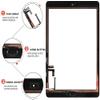 A-MIND for iPad 5 Air 1st A1474 A1475 A1476 Touch Screen Replacement Parts with Home Button Front Glass Panel LCD Not Include with Kits &Screen Protector (Black) view 3