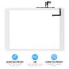 A-MIND for iPad 5 iPad Air 1 9.7" A1474 A1475 A1476 Touch digitizer Screen Replacement Parts (with Home Button) Front Glass Panel (LCD Not Include) with Kits (White) view 3
