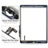 A-MIND for iPad 5 iPad Air 1 9.7" A1474 A1475 A1476 Touch digitizer Screen Replacement Parts (with Home Button) Front Glass Panel (LCD Not Include) with Kits (White) view 4