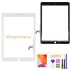 A-MIND for iPad 5 9.7" 2017 A1822 A1823/ iPad Air 1st A1474 A1475 A1476 Touch Screen Replacement Parts LCD not Include No Home Button Front Glass Panel with Repair Kits & Screen Protector(White) view 1