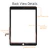 A-MIND for iPad 5 9.7" 2017 A1822 A1823/ iPad Air 1st A1474 A1475 A1476 Touch Screen Replacement Parts LCD not Include No Home Button Front Glass Panel with Repair Kits & Screen Protector(White) view 3