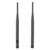 Zopsc 2PCs 6DB 2.4/5.8G DualBand High Gain Router Antenna System SMA Inner Hole with SMA Female Hole view 2