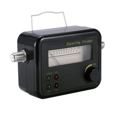 TLS.eagle Analog Satellite Finder DVB-T Mini Digital Satellite Signal Finder Meter with Signal Meter for TV Reception Systems (Upgraded)