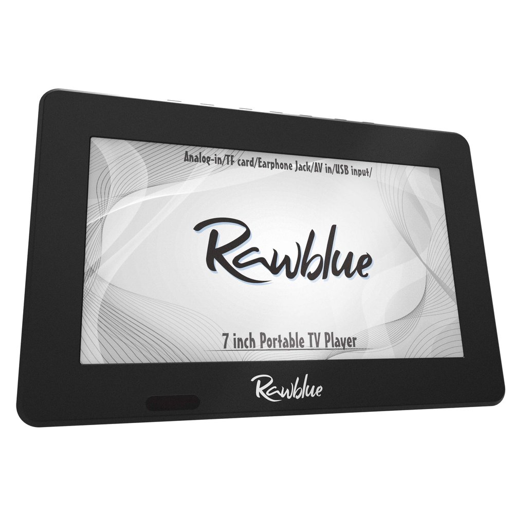 Rawblue 7 Inch Portable Digital TV,ATSC TFT Screen Freeview LED TV