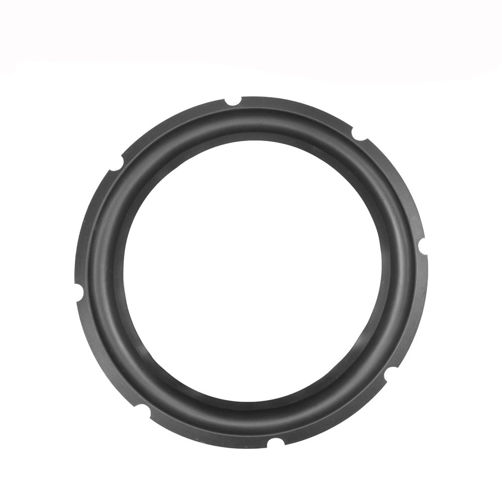 Fielect 9.8inch/250mm Rubber Speaker Edge Surround Rings Replacement Kit for Speaker Repair or DIY Black 1Pcs