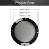 Fielect 2Pcs 8" Speaker Grill Cover Decorative Circle Subwoofer Grill Cover Guard Protector Audio Accessories Black Metal Trim with 8 Screws view 2