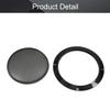 Fielect 2Pcs 8" Speaker Grill Cover Decorative Circle Subwoofer Grill Cover Guard Protector Audio Accessories Black Metal Trim with 8 Screws view 3