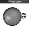 Fielect 8 inch Speaker Grill Cover Mesh SubWoofer Grill Speaker Covers Waffle Grill Cover Guard Protector Audio Accessories Black view 3
