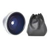 Acouto Fish Eye Lens for Camera 37mm 0.25X Super Fisheye Additional Lens for 37mm Caliber Camera Lenses Silver Aluminum Alloy view 1