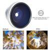 Acouto Fish Eye Lens for Camera 37mm 0.25X Super Fisheye Additional Lens for 37mm Caliber Camera Lenses Silver Aluminum Alloy view 2