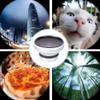 Acouto Fish Eye Lens for Camera 37mm 0.25X Super Fisheye Additional Lens for 37mm Caliber Camera Lenses Silver Aluminum Alloy view 4