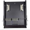 19" 1RU Rack Mount, Steel, 24 Fiber LC/OM1 62.5 (Beige) Adapters, Patch Only view 2