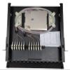 19" 1RU Rack Mount, Steel, 24 Fiber LC/OM1 (Beige) Adapters, 3 Meter 62.5/125 Pigtails, 2x12f Splice Tray view 2
