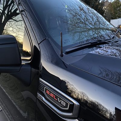 4 Inch Antenna MAST Black for GMC Sierra 1500 2006-2022