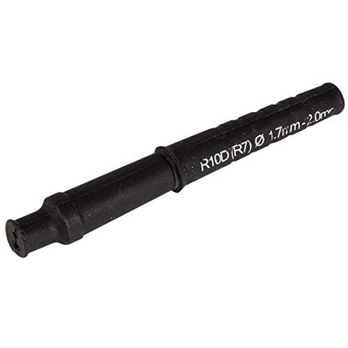 HellermannTyton - CL-R10D-10 - Cblelok R10D 1.7-2.0 mmx10 CR Blck - (Pack of 1)
