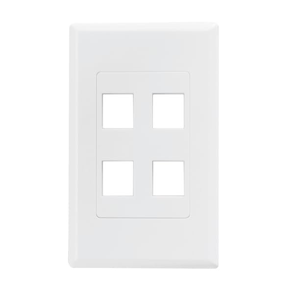 HellermannTyton - FPDS4-W - White - (Pack of 1)