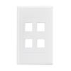 HellermannTyton - FPDS4-W - White - (Pack of 1) view 1