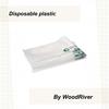 WoodRiver Dust Connection Clear Lower Dust Bags - 500mm/20"Diameter - 5 Bags view 4