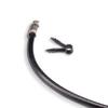 THE CIMPLE CO Ethernet and Coaxial Cable Clips for Stucco, Drywall, Brick, Concrete - Push-in Wall Anchors for Wires - Indoor/Outdoor Coax Cable Clips - Pack of 10, Black view 4