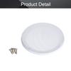 Fielect 2Pcs 6.5" Speaker Grill Covers White SubWoofer Grill Cover Guard Protector Speaker Grills Mesh Round Speaker Grille Woofer Car Speaker Grills Cover with 8 Screws view 4
