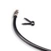 THE CIMPLE CO Ethernet and Coaxial Cable Clips for Stucco, Drywall, Brick, Concrete - Push-in Wall Anchors for Wires - Indoor/Outdoor Coax Cable Clips - Pack of 50, Black view 4