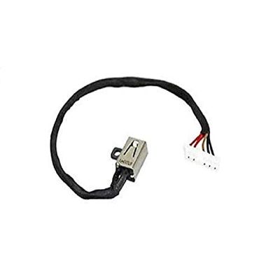 2X DC Power Jack Harness Plug in Cable Connector Module Replacement Compatible with Dell Inspiron 14 3451 3452 3458 3459