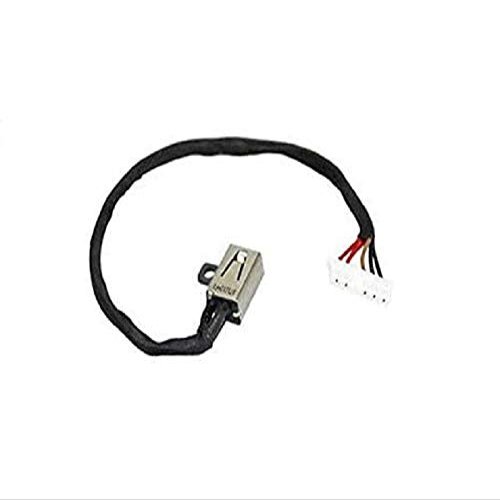 2X DC Power Jack Harness Plug in Cable Connector Module Replacement Compatible with Dell Inspiron 14 3451 3452 3458 3459