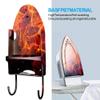 Ironing Board Hanger Wall Mount Iron Hanger Ironing Board Rack Electric Iron Holder Household Bathroom Shelf - for Max 5 inch Width view 2