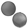 Fielect 2Pcs 5.5 inch Speaker Grill Cover Metal Mesh Speaker Covers Subwoofer Grill Guard Protector Audio Accessories Black Grill Silver Trim view 1