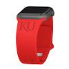 Affinity Bands Kansas Jayhawks Engraved Silicone Combo Package Compatible with Apple Watch and AirPods Gen 1 & 2 (42/44/45/49mm (46mm Series 11) Red) view 2