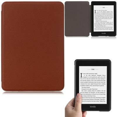 Artyond Case for Kindle Paperwhite 10th Generation 2018, Lightweight Slim Folio Cover with Auto Wake/Sleep Protective Case for Amazon Kindle Paperwhite 10th Generation 2018 Release, Dark Brown