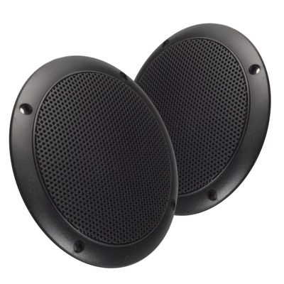 Magnadyne 5 Water Resistant Slim Profile Dual Cone Speakers for RVs, Boats, Outdoors - Pair